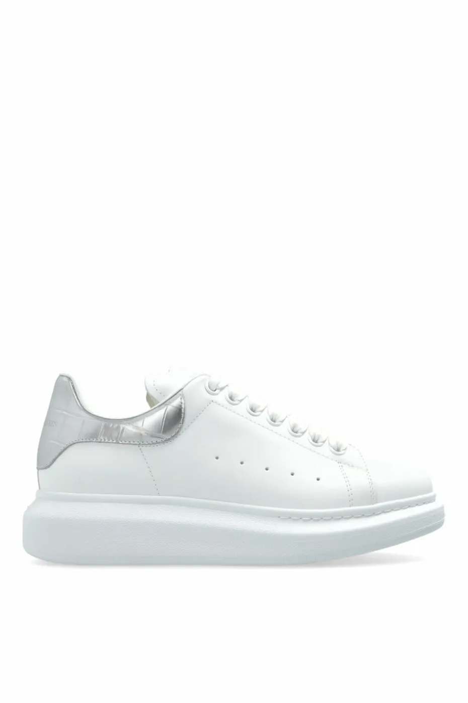 Alexander McQueen WHITE Leather sports shoes