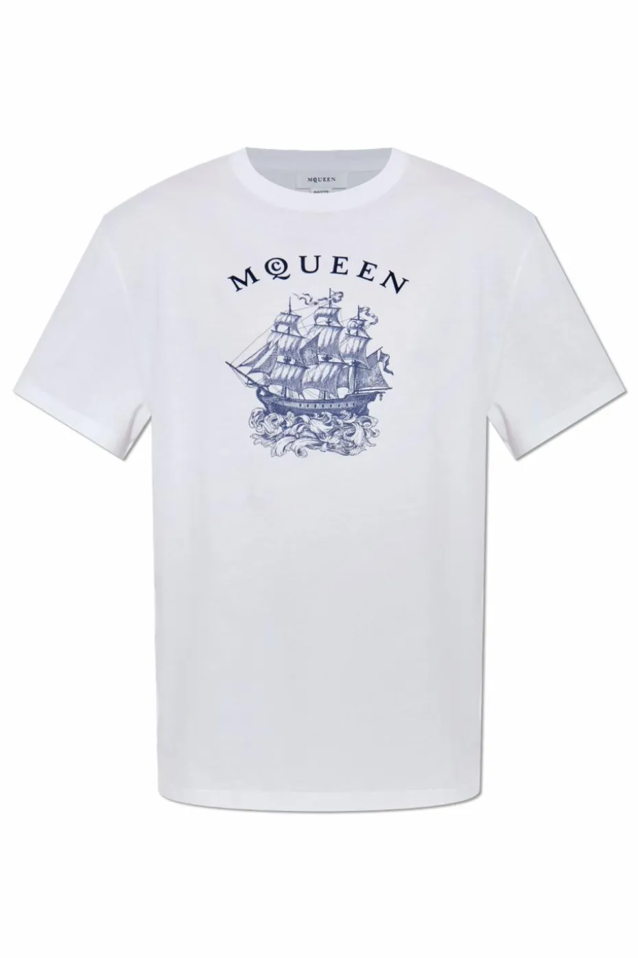 Alexander McQueen WHITE Printed T-shirt