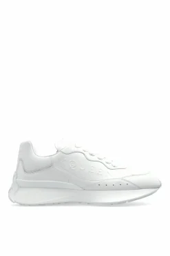 Alexander McQueen WHITE Sports shoes with logo
