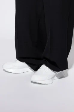 Alexander McQueen WHITE Sports shoes with logo