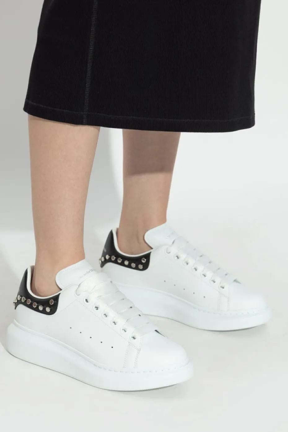 Alexander McQueen WHITE Sports shoes with logo