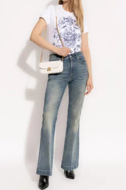 Alexander McQueen WHITE T-shirt with print