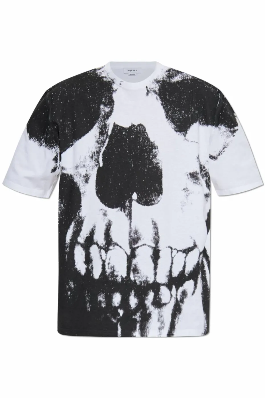 Alexander McQueen WHITE T-shirt with print