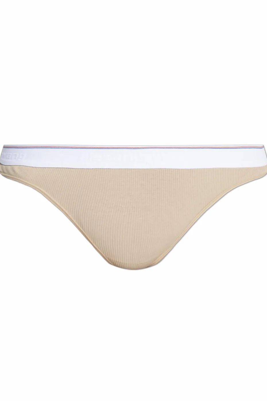 Alexander Wang beige Cotton thongs