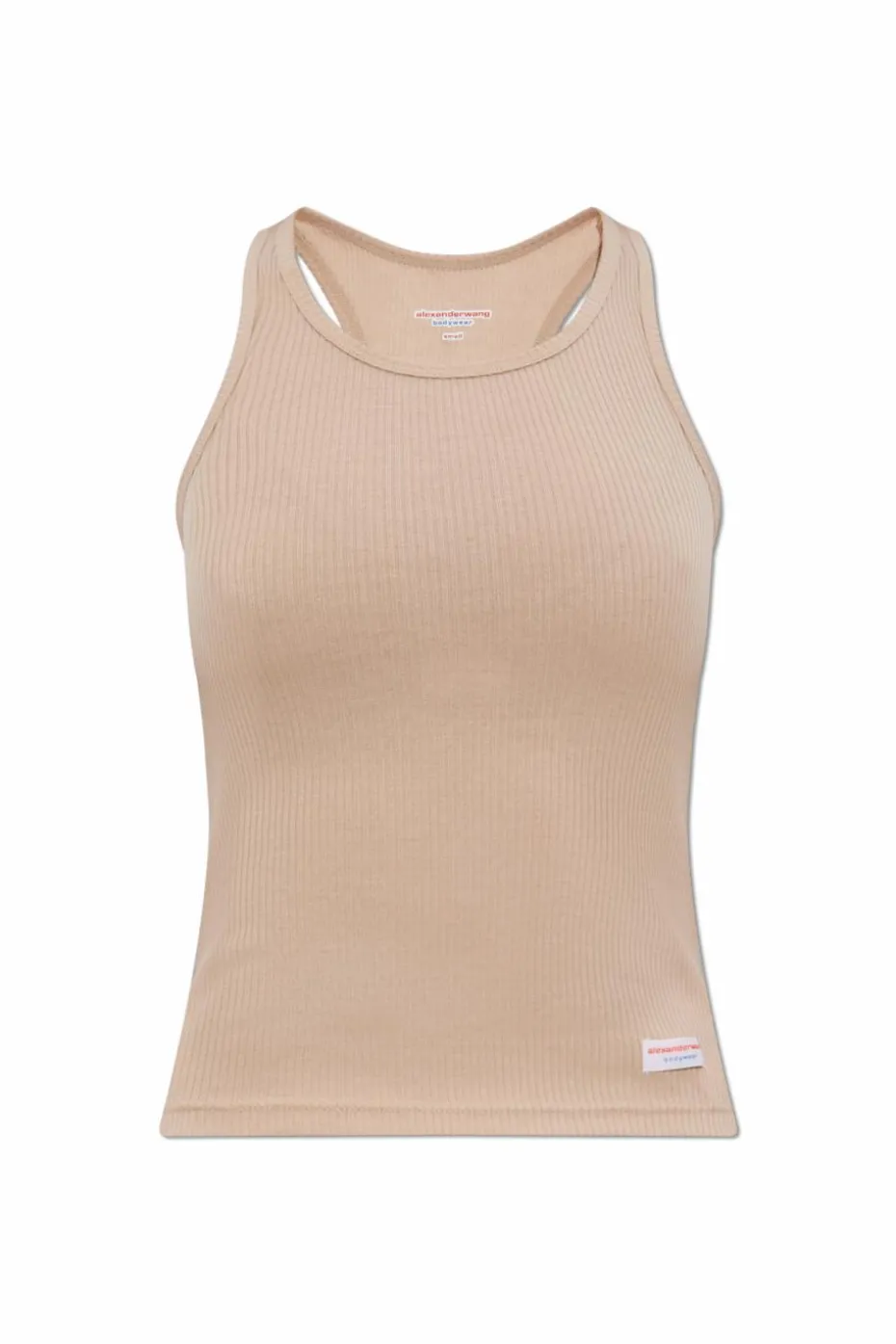Alexander Wang beige Cotton lingerie top
