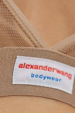 Alexander Wang beige Transparent bra