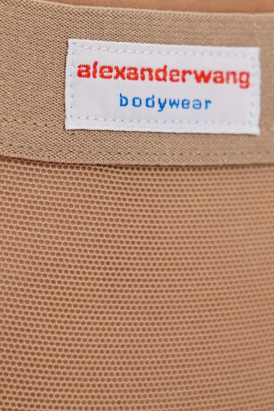 Alexander Wang beige Transparent Thongs