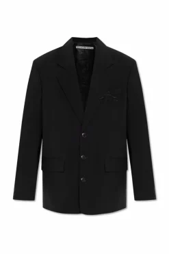 Alexander Wang BLACK Blazer with logo