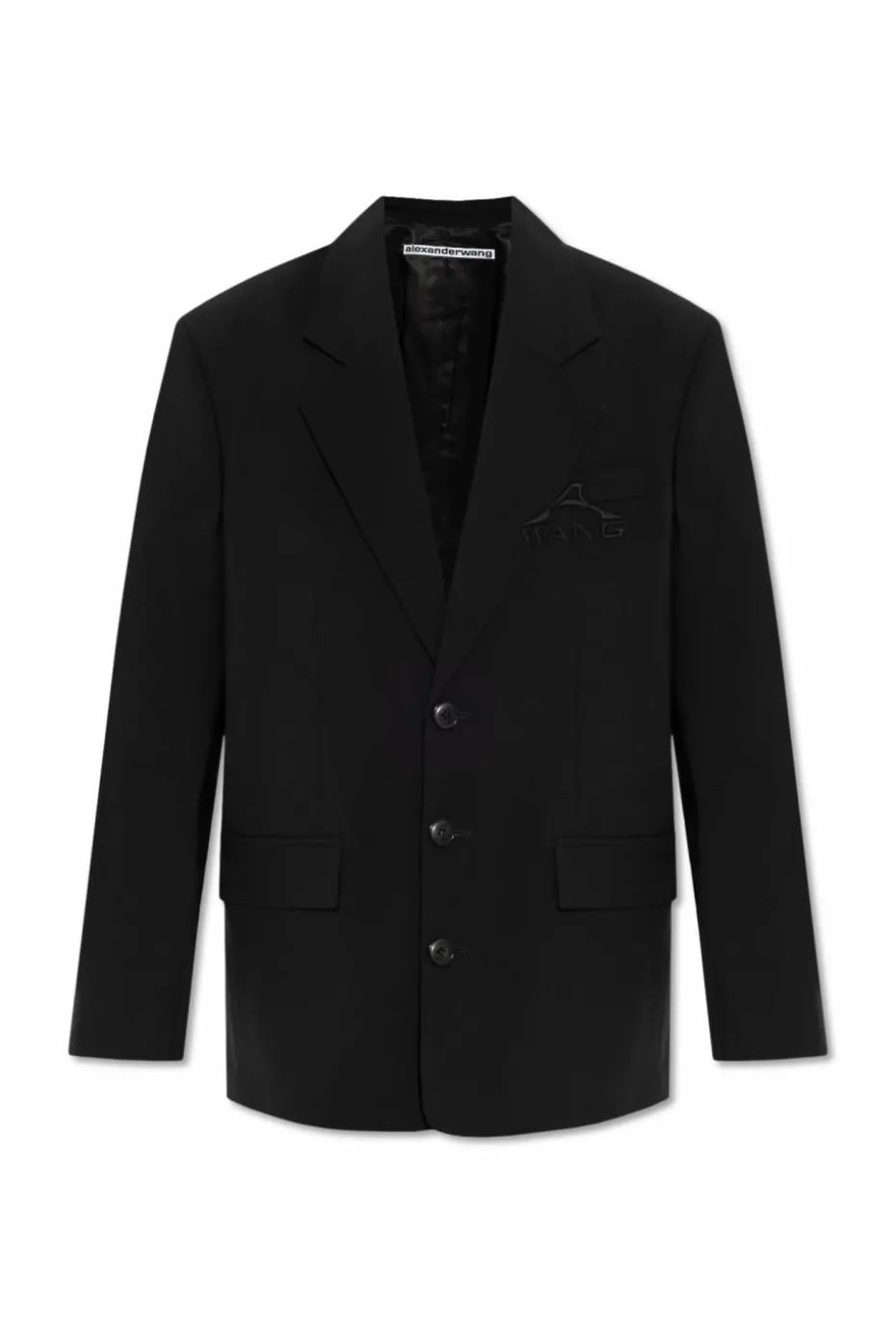 Alexander Wang BLACK Blazer with logo