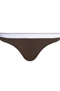 Alexander Wang BLACK Cotton thongs
