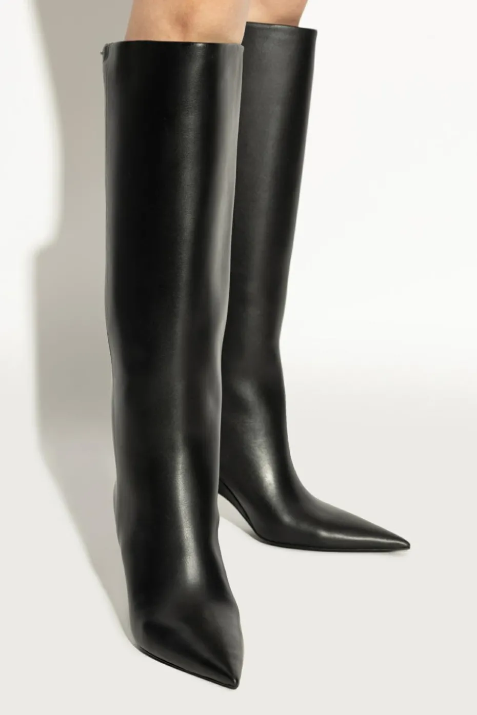 Alexander Wang BLACK Leather Boots