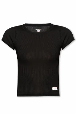 Alexander Wang BLACK T-shirt with logo