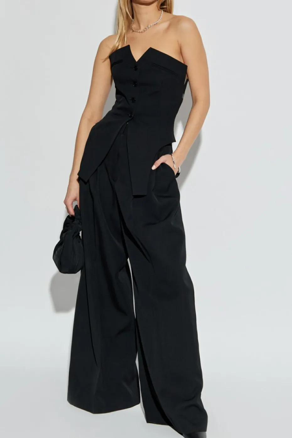 Alexander Wang BLACK Wool top