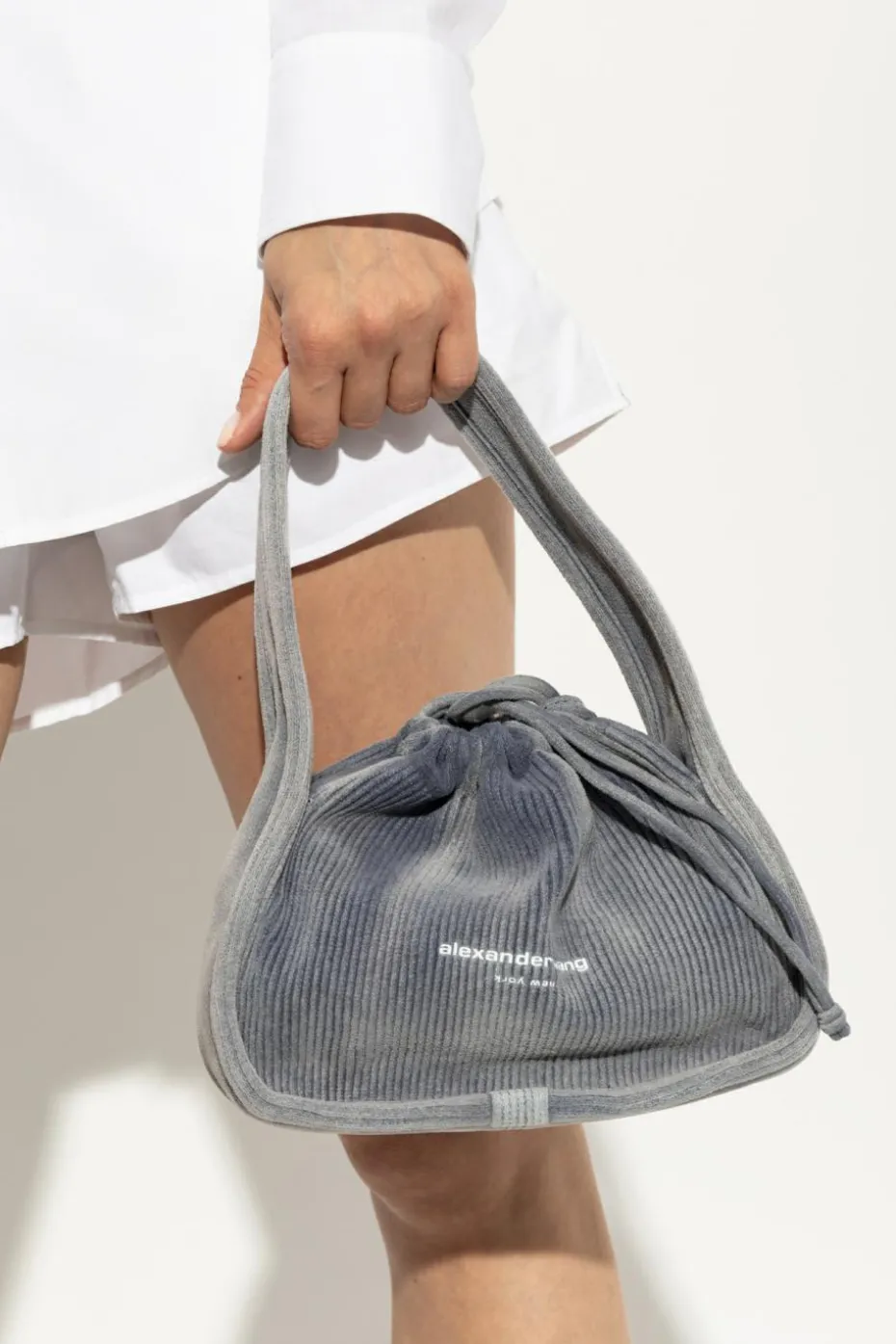 Alexander Wang BLUE Handbag `Ryan Small`