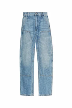 Alexander Wang BLUE High-waisted jeans
