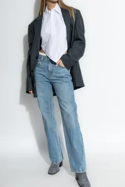 Alexander Wang BLUE Jeans with decorative finish