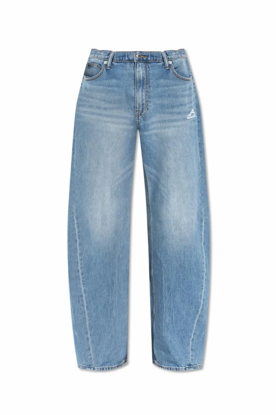 Alexander Wang BLUE Jeans with wide legs