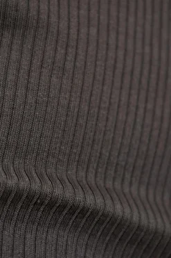 Alexander Wang GREY Lingerie top with short sleeves