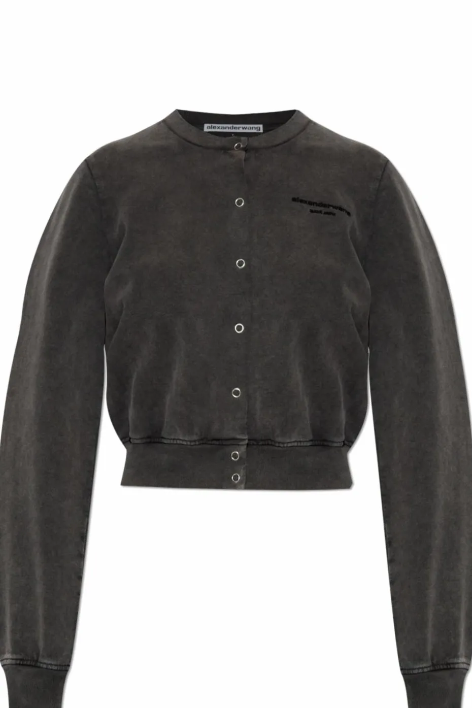 Alexander Wang GREY Sweatshirt with embroidered logo