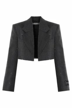 Alexander Wang GREY Wool Blazer