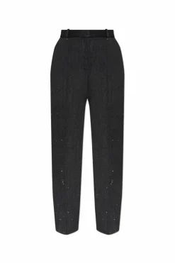 Alexander Wang GREY Wool Pants