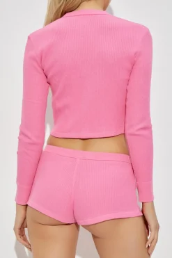 Alexander Wang PINK Lingerie cardigan