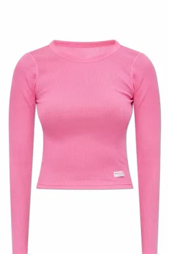 Alexander Wang PINK Long-sleeved lingerie top