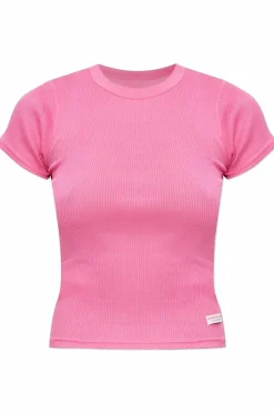 Alexander Wang PINK Short-sleeved lingerie top