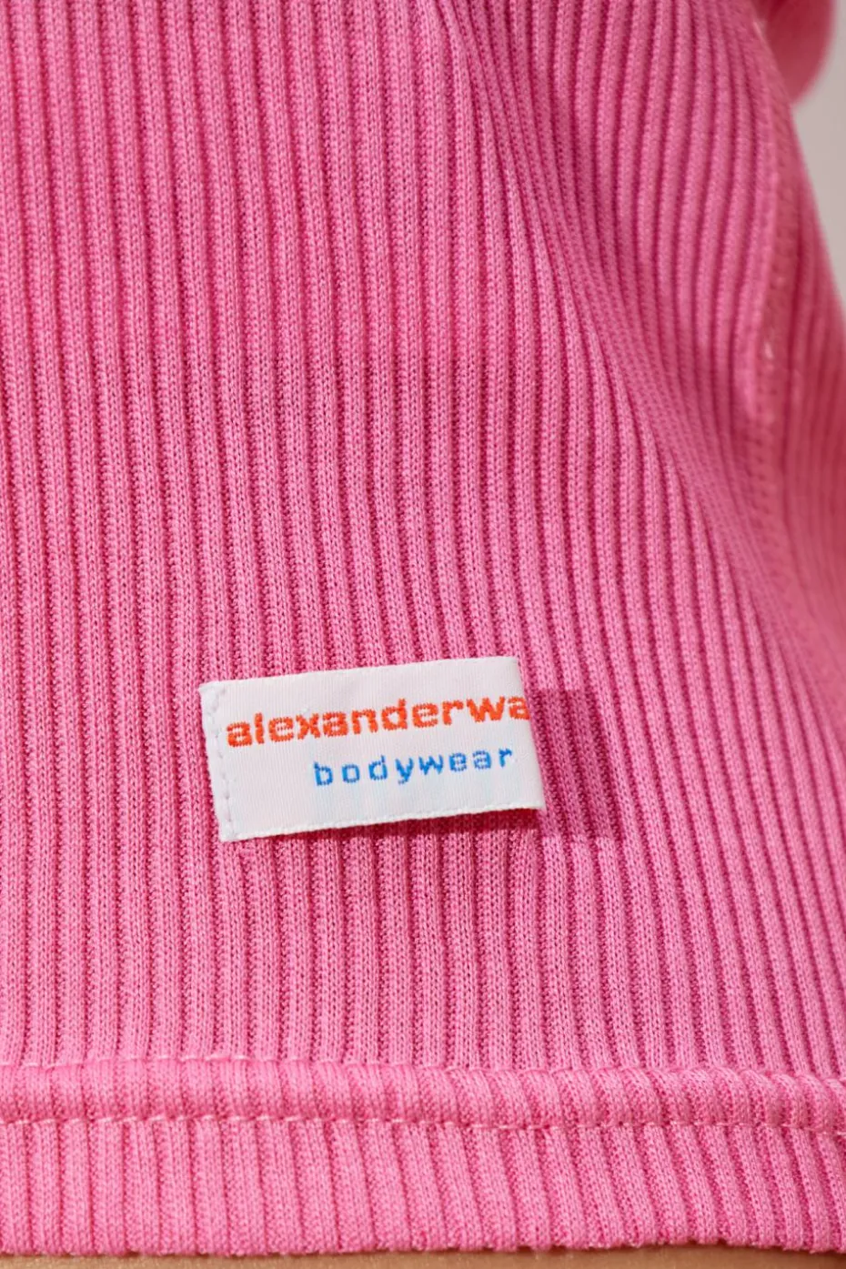 Alexander Wang PINK Short-sleeved lingerie top