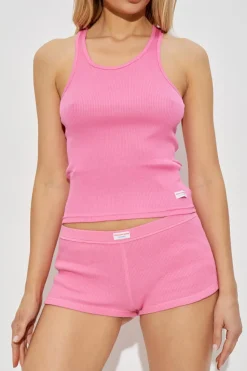 Alexander Wang PINK Sleeveless lingerie top
