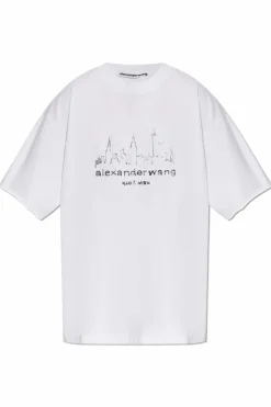 Alexander Wang WHITE Loose-fit T-shirt