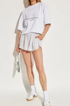 Alexander Wang WHITE Loose-fit T-shirt