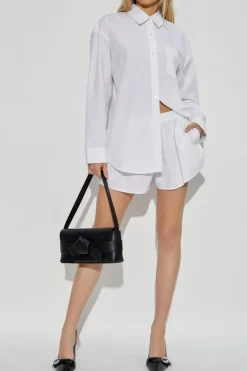 Alexander Wang WHITE Shirt with shimmering appliqués