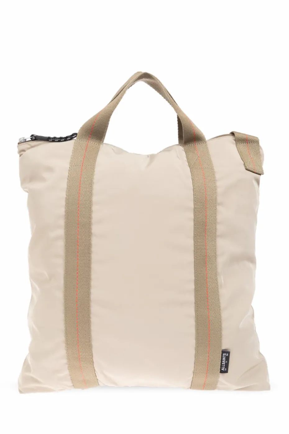 AllSaints beige Backpack `Kei`