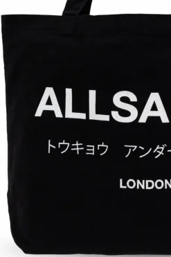 AllSaints BLACK Bag Underground in shopper style