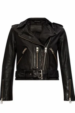 AllSaints BLACK 'Balfern' biker jacket