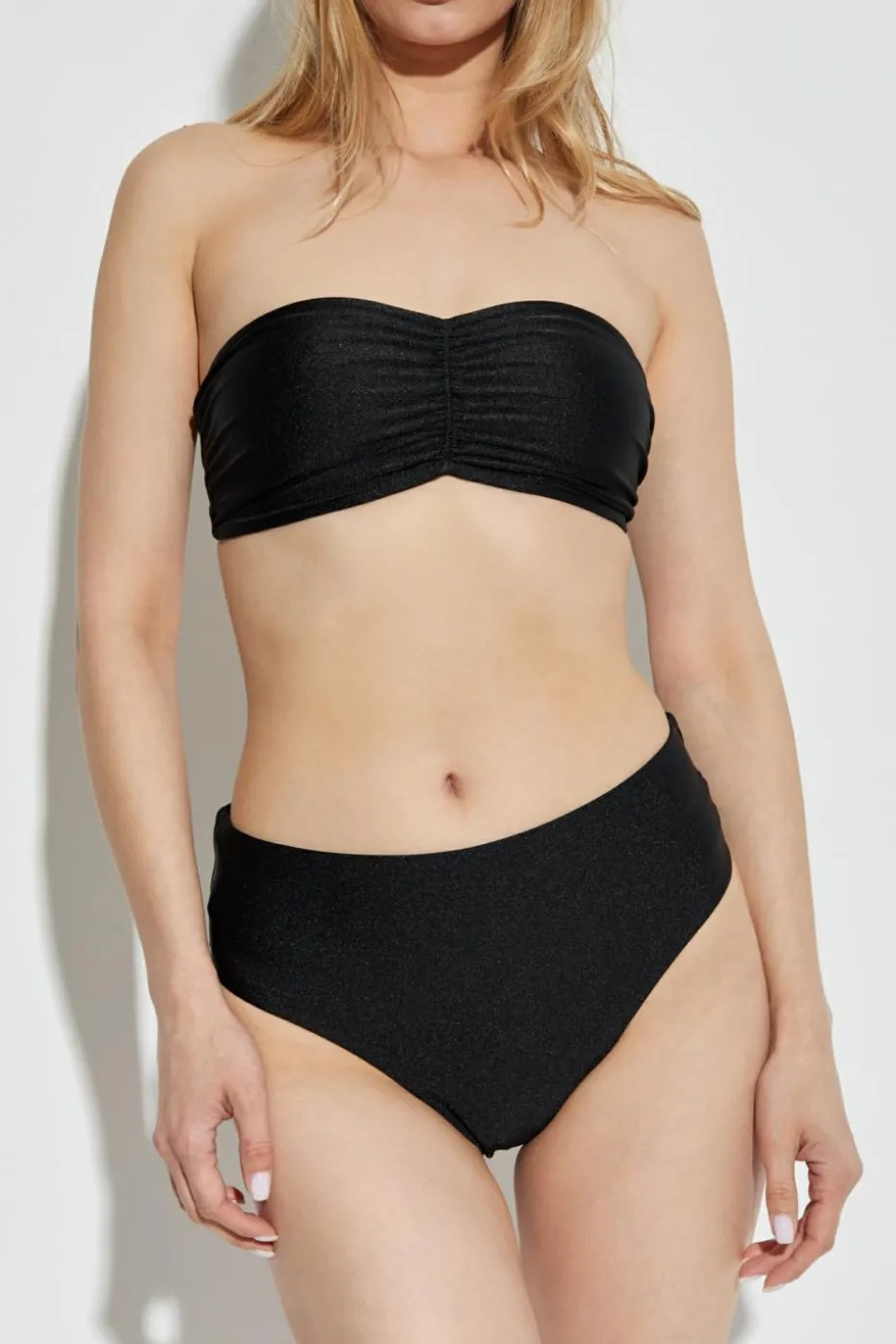AllSaints BLACK Bikini top 'Court'