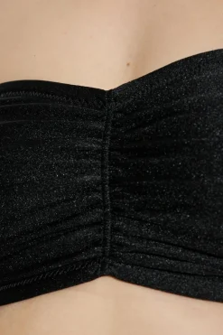 AllSaints BLACK Bikini top 'Court'