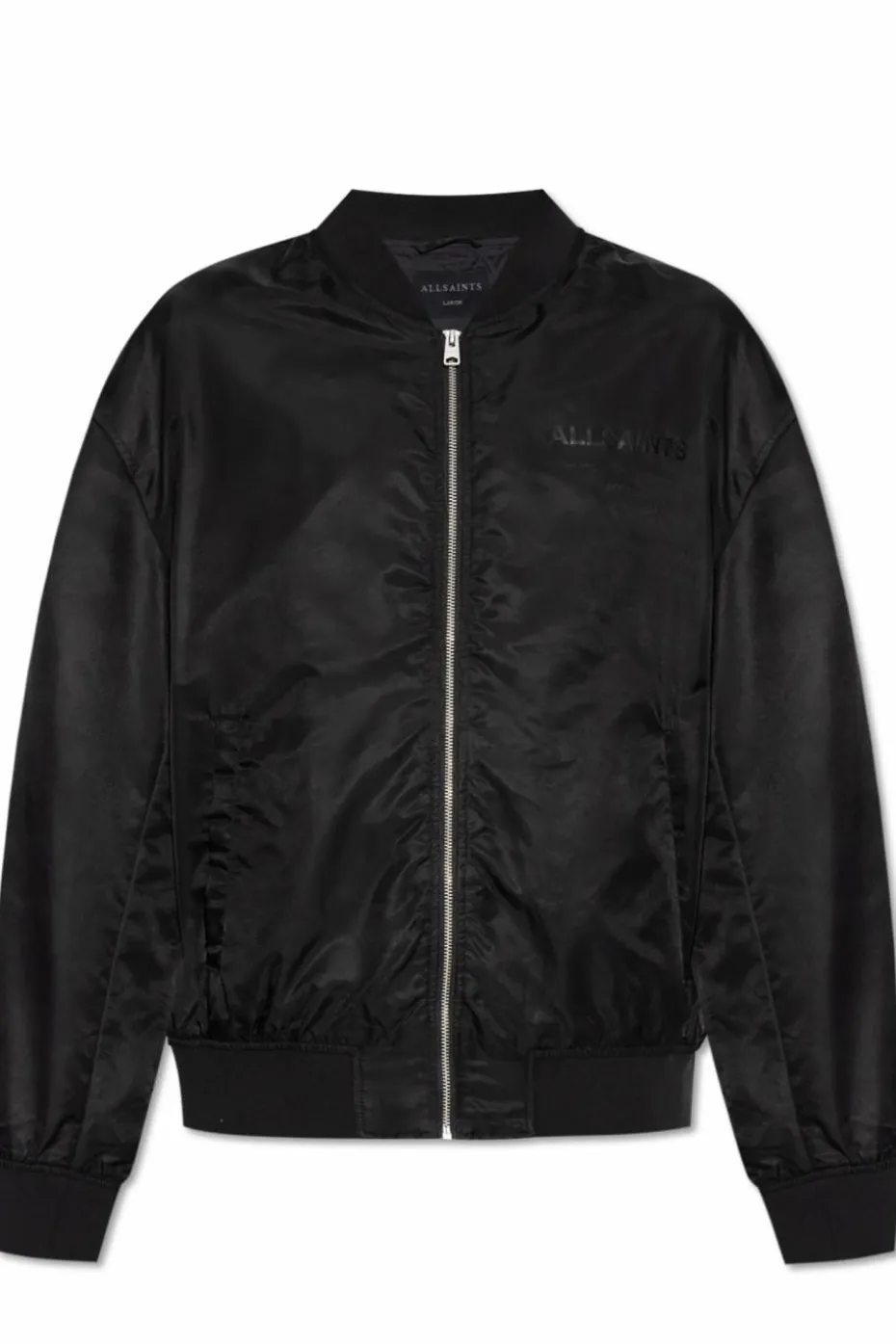 AllSaints BLACK "Future" bomber jacket