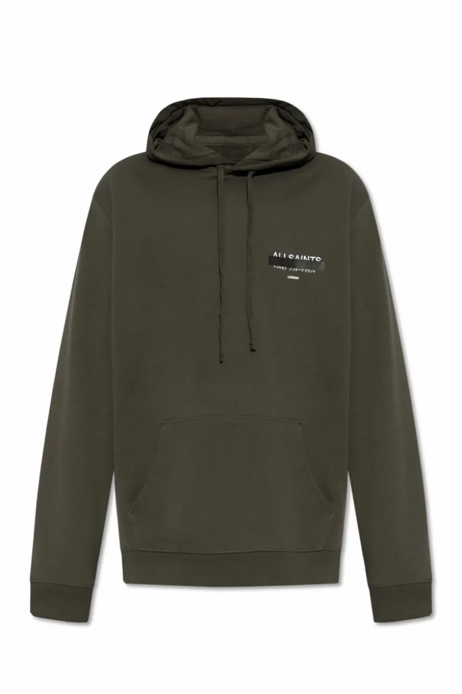 AllSaints BLACK Hoodie Redact