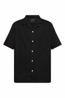 AllSaints BLACK "Hudson" shirt