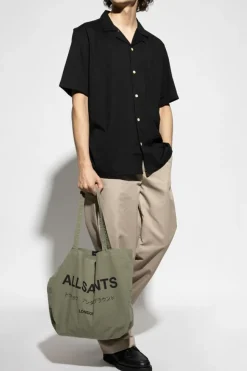 AllSaints BLACK "Hudson" shirt