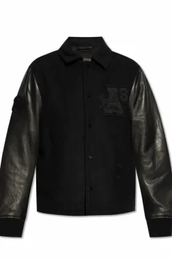 AllSaints BLACK Jacket Warrenton
