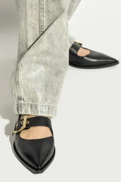 AllSaints BLACK Leather boots Susan