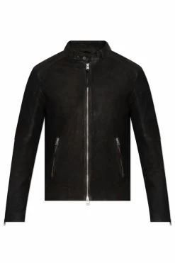 AllSaints BLACK Leather jacket Cora
