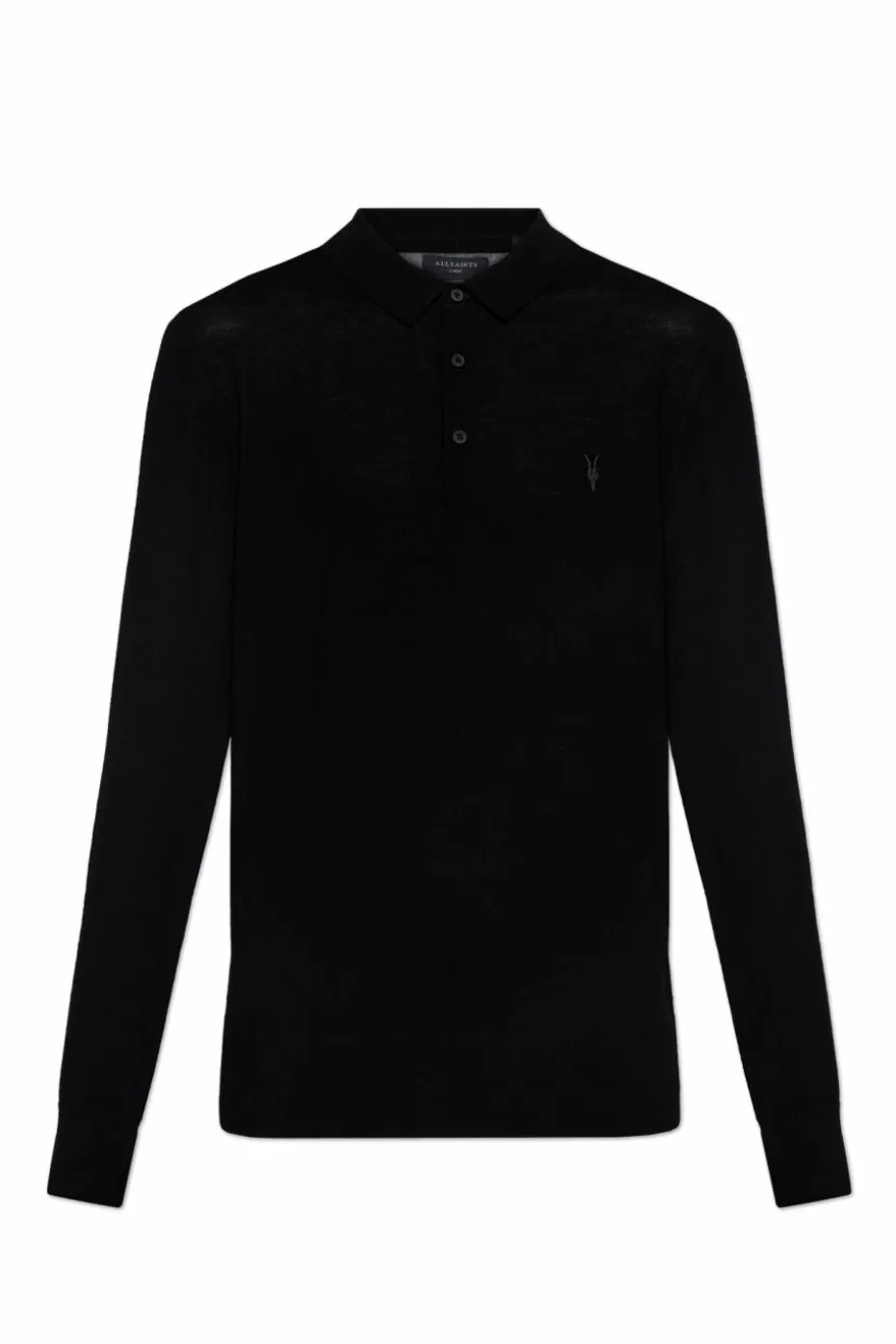 AllSaints BLACK Polo sweater Mode