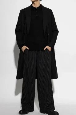AllSaints BLACK Polo sweater Mode