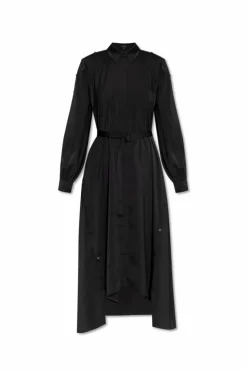 AllSaints BLACK Shirt dress Lexi
