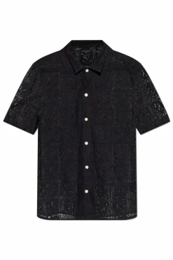 AllSaints BLACK Shirt `Netley`