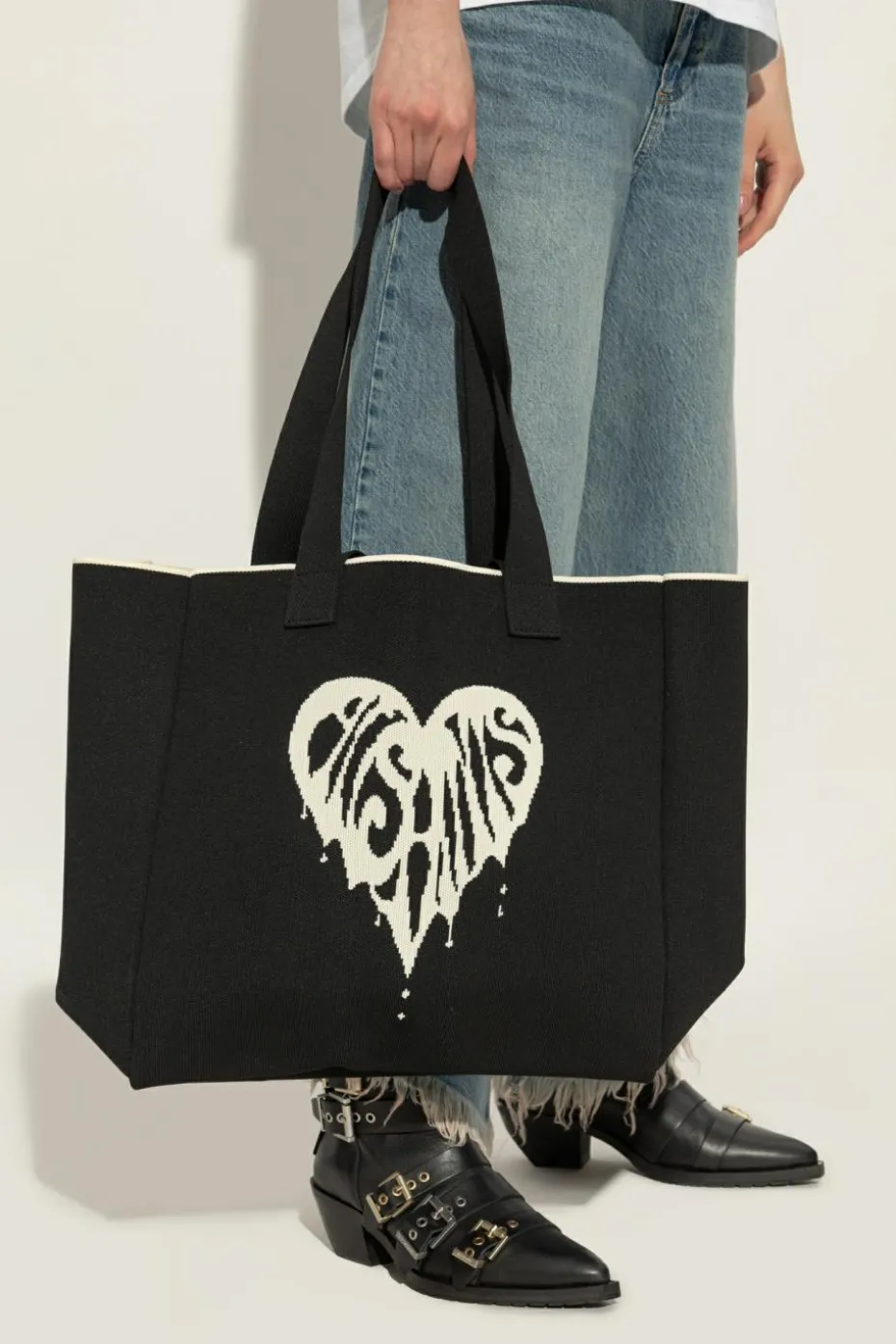 AllSaints BLACK Shopper bag "Izzy"